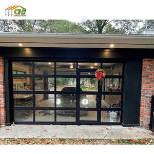 <span class=keywords><strong>Porte</strong></span> <span class=keywords><strong>de</strong></span> <span class=keywords><strong>garage</strong></span> en verre pour piétons CHI, 9x7, pour usage commercial, sections isolées <span class=keywords><strong>de</strong></span> sécurité en verre trempé, transparentes - Product Image 6