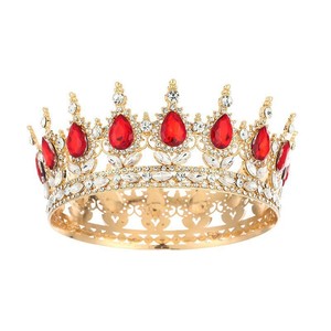 Diamant <span class=keywords><strong>Couronne</strong></span> Princesse Vintage Diadème <span class=keywords><strong>Couronne</strong></span> Gâteau Topper pour Mariage Anniversaire Baby Shower Fête Gâteau Décoration Fournisseurs - Product Image 1