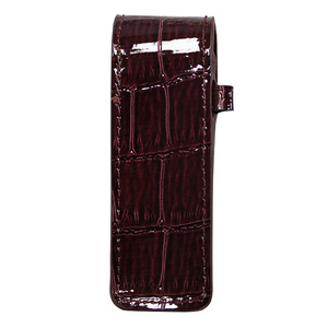 High-end crocodile-patterned lipstick case, PU lipstick tube, single-piece lipstick case, portable <b>mini</b> makeup bag - Product Image 5