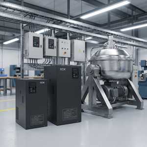 อินเวอร์เตอร์ปรับความถี่ไฟฟ้ากระแสสลับสามเฟส SPX 220KW 380V สำหรับเครื่องปั่นเหวี่ยงและเครื่องผสม ใช้งานได้กับโหลดหนัก - Product Image 1