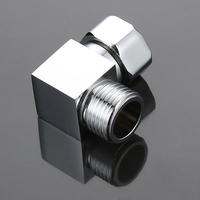 Robinet d'angle pas cher en laiton 1/2'' pour raccord de tuyauterie, accessoires de bidet, pulvérisateur, shattaf et robinet de dérivation