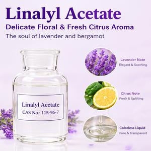 Huile de <span class=keywords><strong>parfum</strong></span> à l'acétate de linalyle naturelle à 99 % de pureté, très vendue, CAS 115-95-7, arôme alimentaire quotidien pour le corps, marque Shirleyin - Product Image 5