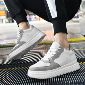 Zapatos de Cuero Planos de Diseño de Lujo para Air 1, Zapatos Casuales de Baloncesto de Alta Calidad con Función de Aumento de Altura, Suaves - Product Image 3
