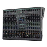 GMC-MX18 Console de Mixage DJ Professionnelle 99 Effets DSP Interface Audio USB 18 Canaux