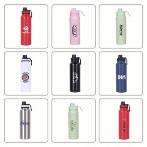 Termo Deportivo Aislado de Gran Capacidad con Logotipo Personalizado, Botella de Vacío de Doble Pared, Taza Térmica de Viaje de Acero Inoxidable - Product Image 4