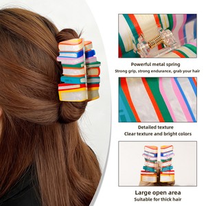 Pinza para <span class=keywords><strong>el</strong></span> pelo unisex hecha a mano de PVC con diseño de dibujos animados: Ardilla de arce, <span class=keywords><strong>Caballo</strong></span>, Árbol, Animal, Tiburón. Adorno para <span class=keywords><strong>el</strong></span> pelo transfronterizo. - Product Image 3