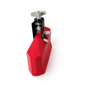 Instrumento de Percusión Orff al por Mayor, Campana de Vaca Cuadrada de Plástico ABS Roja, Bloques de Ritmo Educativos, Claquetas Cuadradas para Niños - Product Image 3