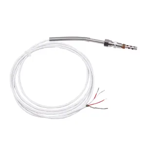 Nadel sonde Schnelle Reaktion T J K Typ Thermo element PT100 Temperatur sensor mit Gewindes ensor