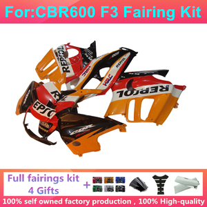 Kit Completo de <span class=keywords><strong>Carenado</strong></span> para Motocicleta Compatible con HONDA CBR600 <span class=keywords><strong>CBR</strong></span> <span class=keywords><strong>600</strong></span> <span class=keywords><strong>F2</strong></span> CBR600F2 1991 1992 1993 1994 91 92 93, Kits de <span class=keywords><strong>Carenado</strong></span> de Plástico - Product Image 5