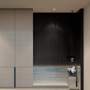 छील और छड़ी pvc स्लेट दीवार पैनल स्व-चिपकने वाला नकली काले लकड़ी अनाज वॉलपेपर पैनल 3 डी दीवार पैनल दीवारों और छत के लिए पैनल - Product Image 2