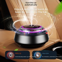 Diffuseur d'arômes intelligent intégré à la voiture, fonction de démarrage automatique, vaporisateur électronique en métal, distributeur de parfum, parfum pour voiture, type C