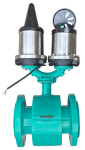 2インチフランジインサート電磁流量計Modbus下水排水泥スラリーフローメーター (バッテリー付き) - Product Image 2