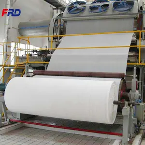 1575Mm Model Toiletpapier Maken Machine Te Koop Tissuemachine Automatische Drukmachines Maken Molen