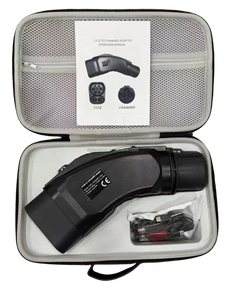 Longood CCS2 to CHAdeMO <strong>Charger</strong> Adapter Nissan Leaf NV200 CHAdeMO <strong>EV</strong> Owners <strong>Cheap</strong> Charging Accessories at DC CCS2 Fast <strong>Charger</strong> - Product Image 4