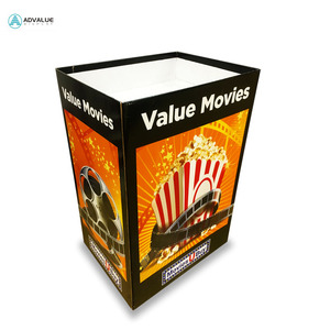 Tùy chỉnh Snack sàn giấy bỏng ngô kẹo sản phẩm thực phẩm Pop <span class=keywords><strong>Up</strong></span> Kệ phim cửa hàng bán lẻ các tông đứng kệ trưng bày - Product Image 4