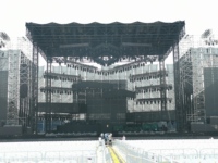 Estructura de armazón de aluminio de escenario de iluminación negra de alta calidad a la venta