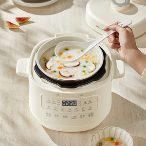 Olla a Presión Eléctrica Little Bear de 2.5L, Mini Arrocera Multifuncional con Operación de un Toque para Sopa y Cocina Diaria - Product Image 3