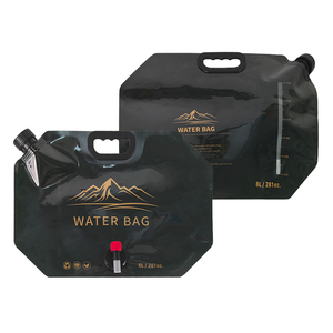Borsa da bagno pieghevole per acqua portatile da viaggio borsa 5L 10 L borsa per la sacca d'acqua con beccuccio per campeggio e escursioni all'aperto - Product Image 4