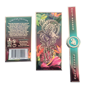 Adesivo personalizzato foglio di alluminio morbido sottile in metallo targhetta 3D Logo Rasied targhetta <span class=keywords><strong>per</strong></span> <span class=keywords><strong>bottiglie</strong></span> di profumo - Product Image 1