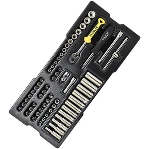 Kit d'outils de réparation de machines et de mécanique automobile STMT74175 STMT74175-8-23, 60 pièces de manchons métriques de 6,3 mm pour palette d'outils - Product Image 6