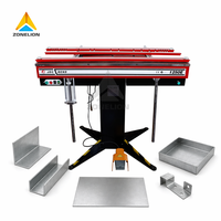 Machine de pliage électromagnétique robuste pour tôles, pour boîtes en acier et aluminium, plieuse d'angles