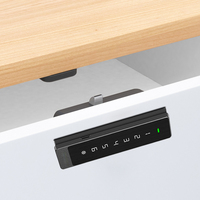 Serrure de placard intelligente au design fin, serrure électronique de tiroir, serrure de meuble à code, serrure de tiroir de bureau à carte RFID et bracelet