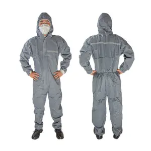 Uniform design reflective safety work suits clothes from China safety coveralls supplier