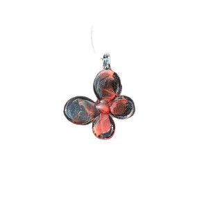 Imported Material Glass Butterfly Pendant Glass Necklace Accessories Gift Niche Instagram-style Gift Diy Components Handmade - Product Image 5