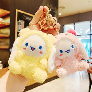 Venta al por mayor de peluche serie Sanrios KT gato de peluche de juguete de dibujos animados lindo gato muñeco de peluche suave Animal de peluche de juguete llavero de peluche - Product Image 3