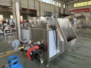 เครื่องทำเฟรนช์ฟรายแช่แข็งขนาดเล็ก100กก./ชม. ทำจากสเตนเลส304พร้อมส่วนประกอบหลัก - Product Image 4
