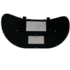 Tapis de coton d'isolation <span class=keywords><strong>thermique</strong></span> de <span class=keywords><strong>capot</strong></span> de <span class=keywords><strong>moteur</strong></span> de <span class=keywords><strong>voiture</strong></span> d'usine avec le papier d'aluminium pour SKODA KAMIQ 2019 2020 2021 - Product Image 1