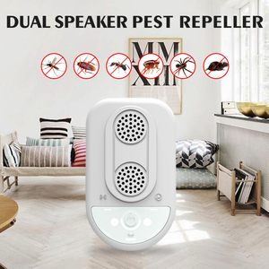 Kép siêu âm chống muỗi kiểm soát dịch hại Repeller ABS Chất liệu điện nguồn hiệu quả trong việc đẩy lùi chuột và ruồi - Product Image 2