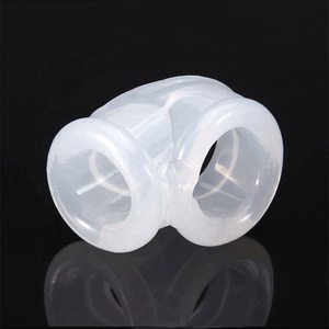 Horoz yüzükler silikon top sedyeler skrotum kafes testis esaret seks oyuncakları erkekler için zaman gecikmesi prezervatif Chastity cihazı <span class=keywords><strong>Penis</strong></span> halka - Product Image 5