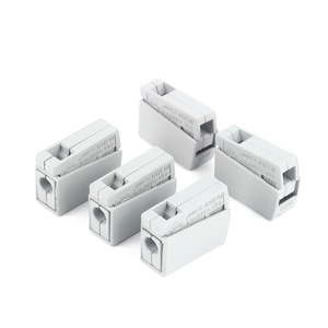 PCT-111 Plug-In Terminal <b>Block</b> <b>Plastic</b> Shell Copper Contact Lighting Electronics Wiring Connector Insert Termination - Product Image 1