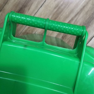 Poubelle extérieure grande capacité renforcée, 100L, poubelle sanitaire, en plastique, avec couvercle, 240L, poubelle de tri à commande au pied. - Product Image 3