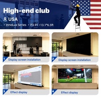 Mur vidéo LED d'intérieur RAYBO, haute définition, panneau LED P2.6 à louer, 7680Hz, ultra-fin, en aluminium moulé sous pression, pour événements en club
