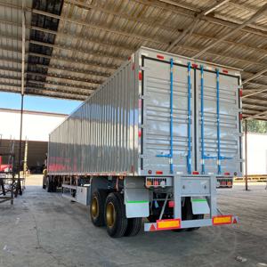 Factory Supply 40ft 53 ft Tri-axle Dry Van Box Cargo Truck Semi <b>Trailer</b> for Sale - Product Image 6