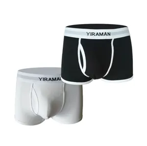 Custom designer clothes famous brands dual pouch underwear winter graphic men briefs boxers