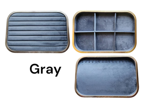 SL Wholesale Jewelry <strong>Display</strong> Organizer New Material Stackable <strong>Tray</strong> for <strong>Ring</strong> Necklace Earrings Bracelet <strong>Display</strong> Jewelry <strong>Tray</strong> - Product Image 2