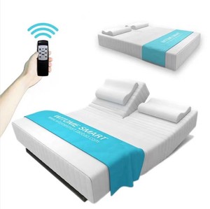 smart King Size Gel Memory Foam 3 Zone Pocket Coil Spring Hotel Mattress OEM Customized Fabric Packing