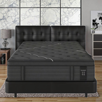 Matelas Orthopédique à Ressorts Ensachés en Mousse Souple Haute Densité 25cm d'Épaisseur, Taille King pour Hôtel - Emballé Sous Vide pour Chambre à Coucher, Expédition Facile, Haute Qualité