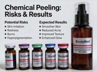 Peeling Jessner à l'acide lactique, salicylique et citrique, soin professionnel pour éliminer les cicatrices, peeling chimique pour le visage, peeling pour l'acné du visage