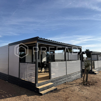 PrefabX Flip-Classic, conteneur extensible de haute qualité, résistant à l'eau, écologique, durable, respirant, maison moderne, installation facile