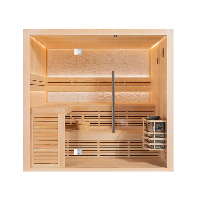 Hydrorelax Standard steam wooden sauna cabinet hemlock sauna