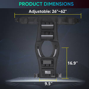 ActEarlier Chaleco Táctico para Hombre, Chaleco con Peso Ajustable para Entrenamiento, Correr, Caminar y Ejercicios - Product Image 4