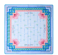Table de Mahjong Moderne de Luxe Personnalisée avec un Design Durable en Cristal pour les Jeux de Casino et le Divertissement au Poker