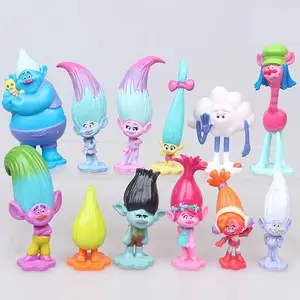 Personalizzato 3 pollici cartone animato PVC figura su misura Mini PVC figurine Set da collezione cartone animato PVC giocattolo