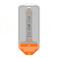 Film de protection d'écran en verre trempé 2.5D anti-espion pour iPhone 13 14 15 16 17 18 Pro Max avec outil d'installation anti-poussière et protection sans bulles