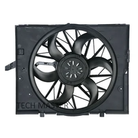 Tout nouvel ensemble de ventilateur de radiateur de refroidissement de voiture E60 E66 400W moteur électrique 17427526824 17427543282