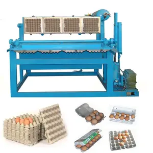 1500- 1800 pcs/hr ovo bandeja que faz a máquina linha produção ovo bandeja máquina